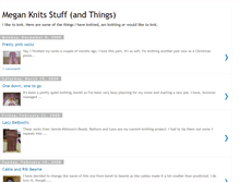 Tablet Screenshot of meganknitsstuff.blogspot.com