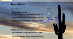Desktop Screenshot of desertrocker.blogspot.com