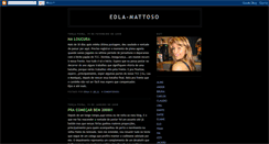 Desktop Screenshot of edla-edla-mattoso.blogspot.com