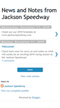 Mobile Screenshot of jacksonspeedway.blogspot.com