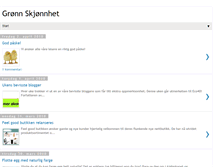 Tablet Screenshot of gronnskjonnhet.blogspot.com