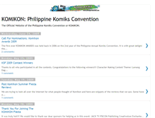 Tablet Screenshot of komikon.blogspot.com