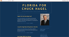 Desktop Screenshot of floridaforhagel.blogspot.com