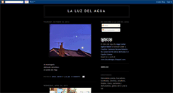 Desktop Screenshot of laluzdelagua.blogspot.com