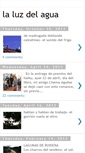 Mobile Screenshot of laluzdelagua.blogspot.com