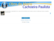 Tablet Screenshot of formacaoobrademaria.blogspot.com