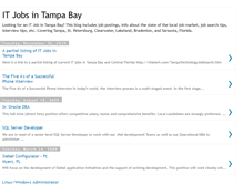 Tablet Screenshot of itjobsintampabay.blogspot.com