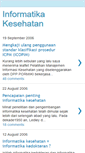 Mobile Screenshot of informatika-kesehatan.blogspot.com