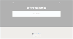 Desktop Screenshot of dofundodabarriga.blogspot.com