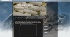 Desktop Screenshot of dedosenelcuello.blogspot.com