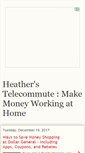 Mobile Screenshot of heatherstelecommute.blogspot.com