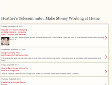 Tablet Screenshot of heatherstelecommute.blogspot.com