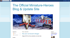 Desktop Screenshot of miniature-heroes.blogspot.com