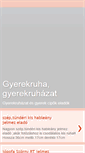 Mobile Screenshot of gyerekruha-apro.blogspot.com