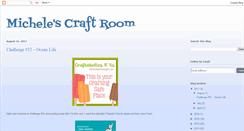 Desktop Screenshot of michelescraftroom.blogspot.com