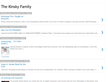 Tablet Screenshot of kinskyfamily.blogspot.com