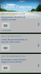 Mobile Screenshot of cultura-platense.blogspot.com