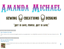 Tablet Screenshot of amandamichael.blogspot.com