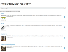 Tablet Screenshot of estructuras-de-concreto.blogspot.com