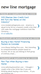 Mobile Screenshot of newlinemortgage.blogspot.com