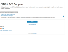 Tablet Screenshot of gitmgugaon.blogspot.com