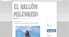 Desktop Screenshot of halconmilenario18.blogspot.com