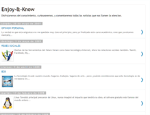 Tablet Screenshot of enjoyandknow.blogspot.com