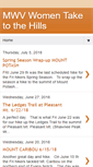 Mobile Screenshot of mwvwomentaketothehills.blogspot.com