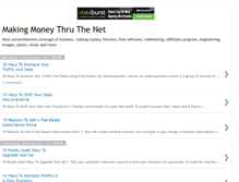 Tablet Screenshot of moneygenerated.blogspot.com