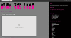 Desktop Screenshot of bringthefiyah.blogspot.com