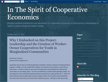 Tablet Screenshot of cooperativeeconomics.blogspot.com