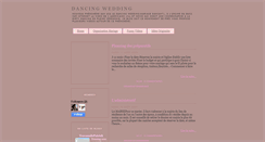 Desktop Screenshot of dancingwedding.blogspot.com