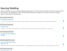 Tablet Screenshot of dancingwedding.blogspot.com