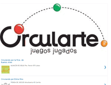 Tablet Screenshot of circulartejuegos.blogspot.com