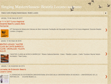 Tablet Screenshot of beatrizlozanomasterclass.blogspot.com