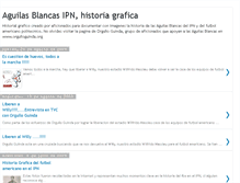 Tablet Screenshot of aguilasblancaspolitecnico.blogspot.com