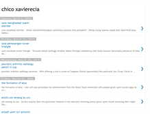 Tablet Screenshot of chicoxavierecia.blogspot.com