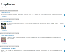 Tablet Screenshot of forum-scrappassion.blogspot.com