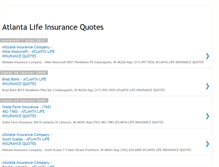 Tablet Screenshot of life-insurance-atlanta.blogspot.com