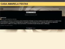 Tablet Screenshot of casaamarelafestas.blogspot.com