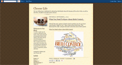 Desktop Screenshot of chooselife00.blogspot.com