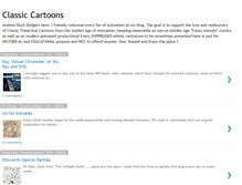 Tablet Screenshot of classiccartoons.blogspot.com