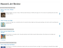 Tablet Screenshot of heavenleighsartreview.blogspot.com