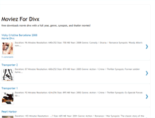 Tablet Screenshot of movie4divx.blogspot.com
