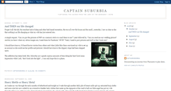 Desktop Screenshot of captain-suburbia.blogspot.com