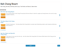 Tablet Screenshot of koh-chang-resort-and-hotels.blogspot.com