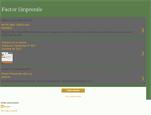 Tablet Screenshot of factoremprende.blogspot.com