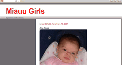 Desktop Screenshot of miauugirls.blogspot.com