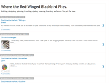 Tablet Screenshot of blackbirdturning.blogspot.com