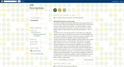 Desktop Screenshot of freejobdescriptions.blogspot.com